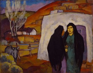 القيل والقال ، كاليفورنيا. 1922. بواسطة وليام بينهالو هندرسون