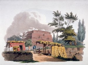 فرن الطوب بالقرب من شارع سلون ، تشيلسي ، لندن ، 1812