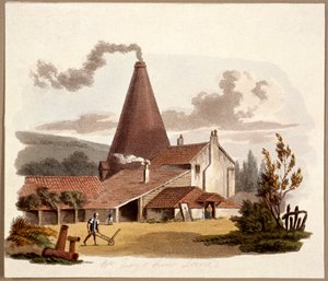 Tile Kiln ، طريق جرايز إن ، هولبورن ، لندن ، 1812.