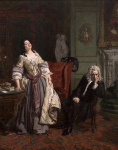 أعلن ألكسندر بوب عن حبه للسيدة ماري وورتلي مونتاجو ، 1852