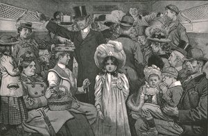 قادم لرؤية موكب التتويج ، 1902. بواسطة وليام رالستون