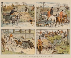 التاريخ الكامل والواضح لثعلب وفرشاة (chromolitho)