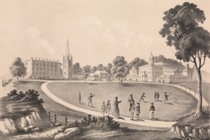 كلية سانت جون فوردهام ، نيويورك ، 1846-51. بواسطة وليام رودريغ