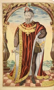 هنري الرابع من فرنسا ، من nHonor Military ، و Civill ، William Segar ، حانة. روبرت باركر ، لندن ، 1602 (نقش ملون باليد) بواسطة وليام روجرز