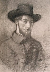 صورة أوغسطس جون (1879-1961) (ليثو) بواسطة وليام روثنشتاين