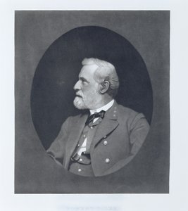 روبرت إي لي ، ج. 1868 (ميزوتينت) بواسطة وليام سارتين