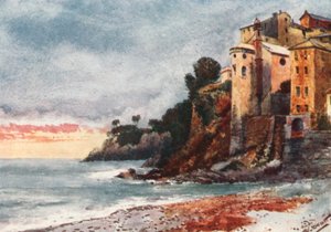 على الشاطئ، سوري (طباعة حجرية ملونة) بواسطة 