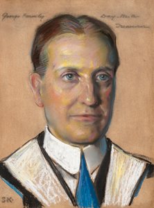 يوم جورج بارملي ، بكالوريوس 1897 أمين صندوق جامعة ييل. 1910- بواسطة وليام الرقيب كيندال