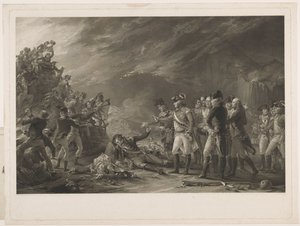 الفرز ، الذي صنعته حامية جبل طارق في صباح يوم 27 نوفمبر 1781. بواسطة ويليام شارب