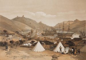 بالاكلافا. منظر على البحر ، ١٨٥٥ بواسطة وليام كريميا سيمبسون