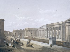 المتحف البريطاني ، هولبورن ، لندن ، 1852 بواسطة وليام سيمبسون