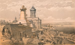 الأميرالية ، سيباستوبول ، 1856 بواسطة وليام كريميا سيمبسون