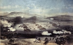 معركة بالاكلافا في 25 أكتوبر 1854. تهمة اللواء الخفيف بواسطة وليام كريميا سيمبسون