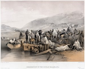 صعود المرضى في بالاكلافا ، 1855 بواسطة وليام كريميا سيمبسون