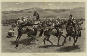 مصارعه على ظهور الخيل