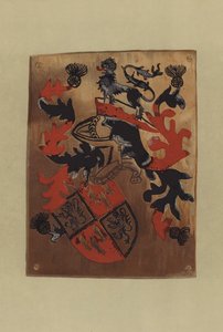 السير هنري بيرسي ، اللورد بيرسي ، اللورد بوينينجس ، وأيرل نورثمبرلاند ، 1474-1489 (كروموليثو) بواسطة وليام سانت جون هوب