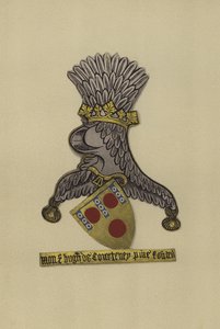 السير هيو كورتيناي ، 1348-1349 (chromolitho)