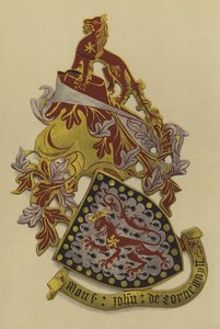 السير جون كورنوال ، اللورد Fanhope ، 1409-10-1443 (chromolitho) بواسطة وليام سانت جون هوب
