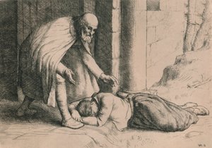 رحمة سوان قبل البوابة ، c1916 بواسطة وليام ستراند