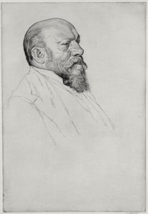 صورة هانز ريختر (1843-1916) ، موصل مجري بواسطة وليام ستراند