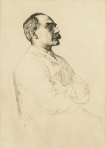 صورة لروديارد كيبلينج 1865-1936. بواسطة وليام ستراند