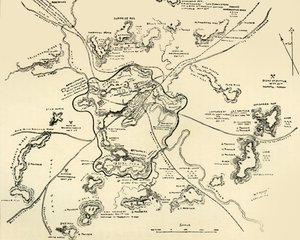 "خطة ليديسميث ووقائع الأحداث" ، 1900 بواسطة وليام ت. مود