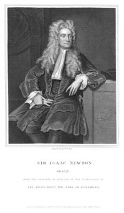 إسحاق نيوتن ، عالم رياضيات وفيزيائي إنجليزي ، 1836 بواسطة وليام توماس فراي