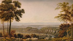 منظر من ويند كليف ، بالقرب من تشيبستو - الصباح ، c1820 ، 1938 بواسطة جوزيف مالورد وليام تورنر