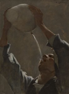 دراسة عن "مهرب أراغوني" ، 1881 بواسطة وليام تيرنر دانات