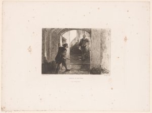 محاولة اغتيال الأمير ، 1584 الاعتداء على الأمير (العنوان على الشيء)