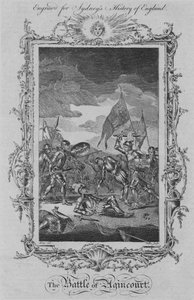 معركة أجينكورت ، 1773. بواسطة وليام ووكر