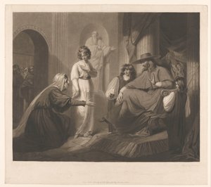 الجمهور مع الكاردينال الكاردينال الخيري / Le bienfaisant Cardinal (العنوان على الكائن) بواسطة جون رافائيل سميث