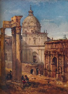المشهد الروماني ، c1831 بواسطة وليام وايلد