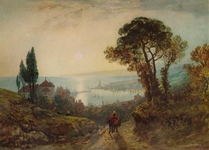 عرض فوق ميناء ، c1859 ، 1938 بواسطة وليام وايلد