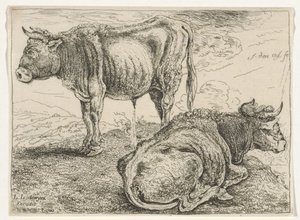 ثيران بواسطة جان جانز. ال Uyl (II)