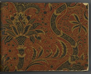 نموذج من كتاب ورق الحائط قبل عام 1917 (طباعة) بواسطة وليام وشركاه موريس