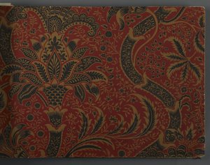 نموذج من كتاب ورق الحائط قبل عام 1917 (طباعة) بواسطة وليام وشركاه موريس