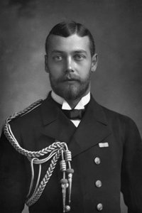 الأمير جورج ، أمير ويلز والملك المستقبلي جورج الخامس 1865-1936 ، 1890.