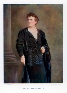 ويلسون باريت ، ممثل ومدير وكاتب مسرحي إنجليزي ، 1901. بواسطة وليام ودانيال داوني