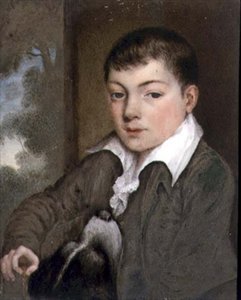 ديفيد فيتزهيربرت ، حوالي عام 1817 (أردواز) بواسطة وليام الأكبر كوردن