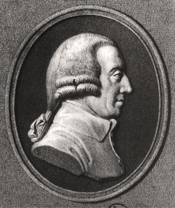 صورة من ميدالية آدم سميث (1723-1790) بواسطة ويليام الأصغر هول
