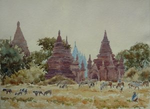 902 Thatbyinnyu ، رسم بياني بواسطة ويلسون كلايف