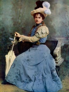 جريس بالوتا ، ممثلة ، 1899-1900.