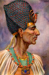 رمسيس الثاني ، فرعون مصر القديم من الأسرة التاسعة عشر ، القرن الثالث عشر قبل الميلاد 1926.