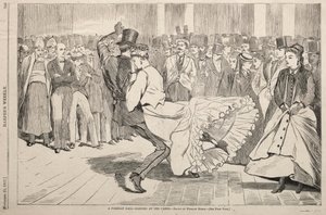 كرة باريسية - الرقص في الكازينو ، 1867. بواسطة وينسلو هومر