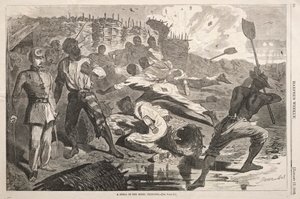 قذيفة في خنادق المتمردين 1863. بواسطة وينسلو هومر