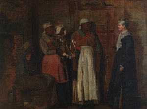 زيارة السيدة العجوز 1876. بواسطة وينسلو هومر