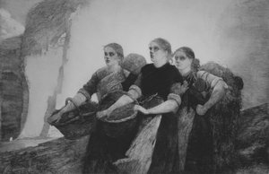 صوت من المنحدرات 1888. بواسطة وينسلو هومر
