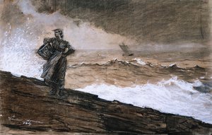 في أعالي البحار ، 1884 بواسطة وينسلو هومر