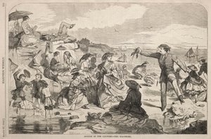 أغسطس في البلد - شاطئ البحر ، 1859. بواسطة وينسلو هومر
